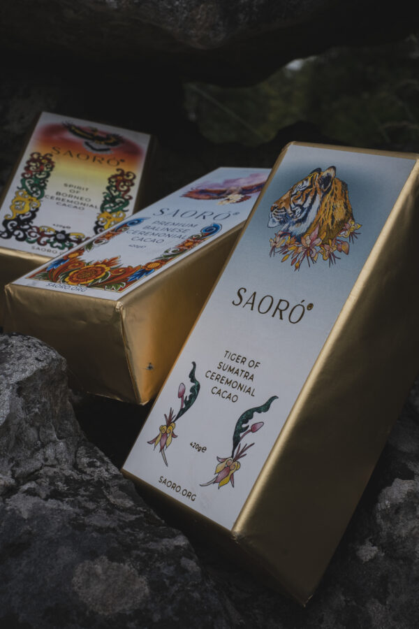 Saoró Tiger of Sumatra Ceremonial Cacao (420g)