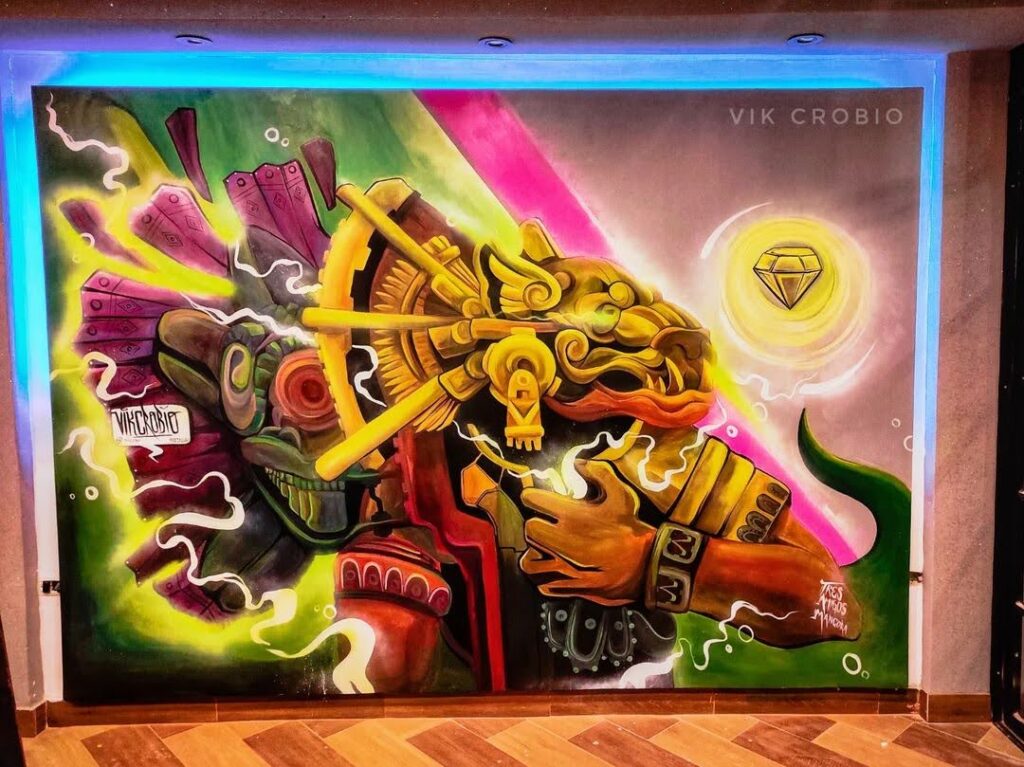 Vik Crobio - mural